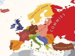 Europe According to the USA (2012). Authored by Yanko Tsvetkov. http://alphadesigner.com/