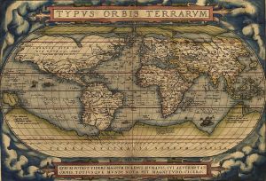 Ortelius' map Theatrum Orbis Terrarum (1570)