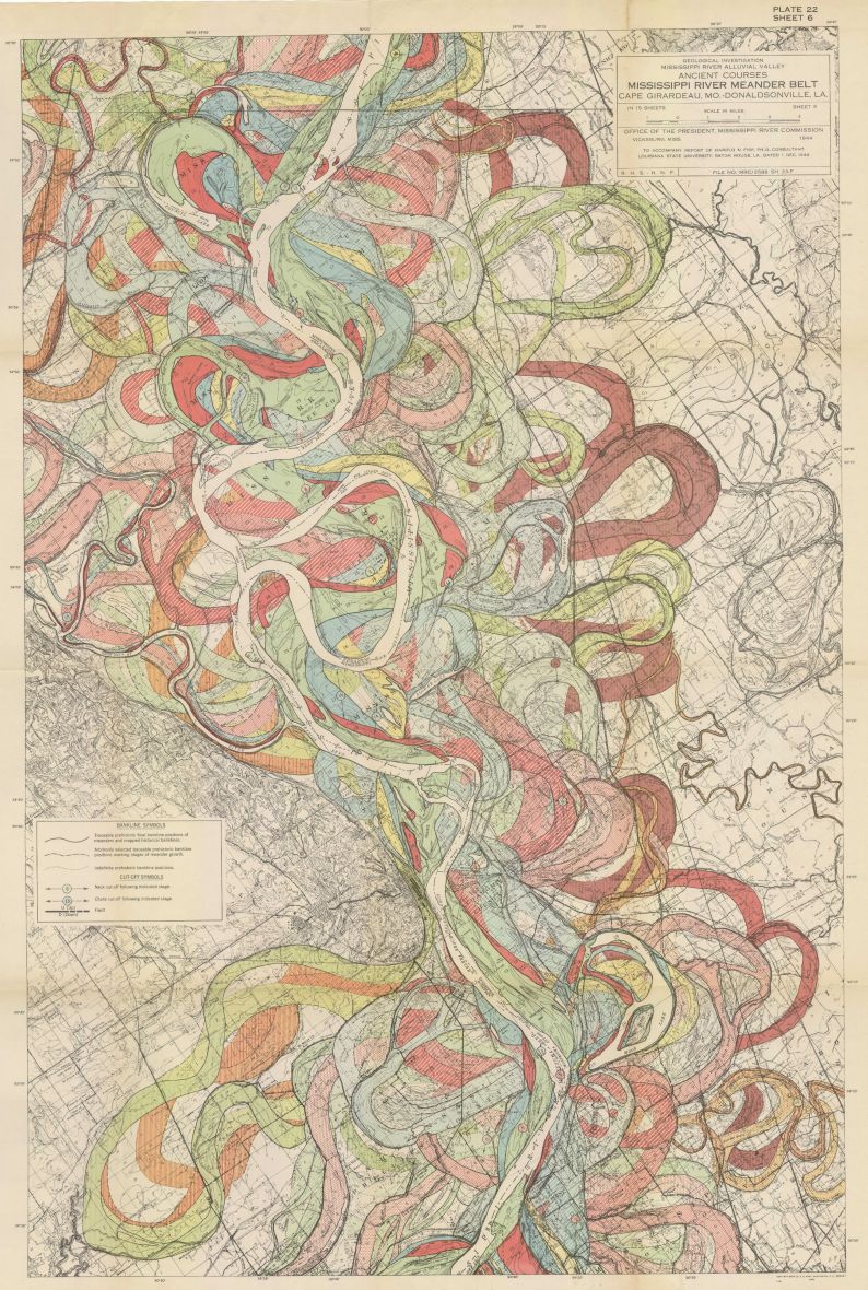 Lower Mississippi River Charts