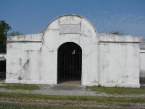 The Chinese Tomb at Cypress Grove Cemetery, New Orleans. Permission of Winston Ho.