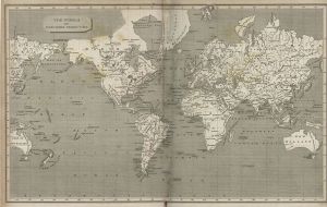 The World on Mercators Projection, 1820