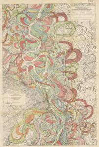 The Alluvial Valley of the Lower Mississippi River. Harold Fisk, 1944. http://www.radicalcartography.net/index.html?fisk.