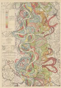 The Alluvial Valley of the Lower Mississippi River. Harold Fisk, 1944. http://www.radicalcartography.net/index.html?fisk.